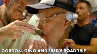 Gordon, Gino & Fred Have An Oyster Recipe Battle | Gordon, Gino and Fred's Road Trip