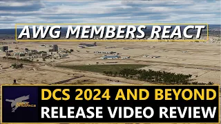 EAGLE DYNAMICS - DCS 2024 AND BEYOND RELEASE TRAILER - AIR WARFARE GROUP MEMBERS REACTION VIDEO