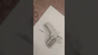 desert eagle drawing ll ff ll realistic 🔥🔥🔥🔥🔥