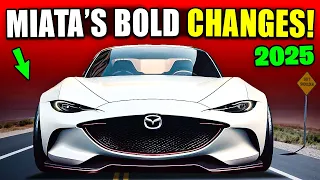 Brandnew 2025 Mazda Miata Stuns Everybody!