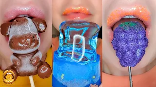 12 Minutes Sleep Relax Study ASMR Satisfying Eating Emoji Food Challenge Compilation Mukbang 먹방