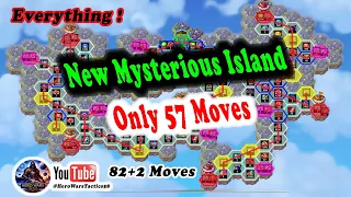 New Mysterious Island Map - All Best Shortest Paths - March - Hero Wars Dominion Era