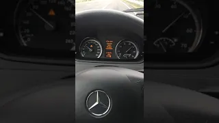 0-200km/h Mercedes Vito 126 Viano 3.5 acceleration