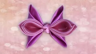 DIY Craft Ideas - Cute handmade ribbon bow - DIY cute hair bow