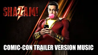 SHAZAM! Comic-Con Trailer Music Version