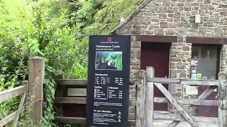 OKEHAMPTON CASTLE, DEVON, UK