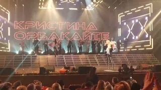 закрытие концерта Кристины Орбакайте. 25.05.2022