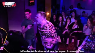 Jeff en boule à facettes se fait arracher la peau à cause de Piètre - C'Cauet sur NRJ