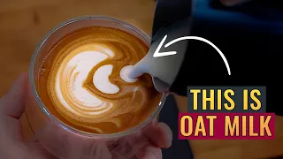 How To Steam Oat Milk for Latte Art