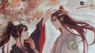 "Lan Zhan X Wei Ying" (happy toSad, warning blood)