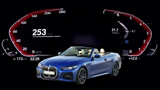 2021 BMW 430i Cabrio | acceleration & top speed