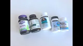 IHERB: Damiana, Avena Sativa, Tribulus, Horny Goat Weed (Epimedium), Tongkat Ali - Видео обзор