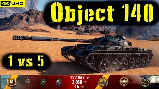 World of Tanks Object 140 Replay - 7 Kills 9K DMG(Patch 1.4.1)