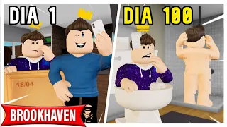 SOBREVIVÍ 100 DÍAS ESCONDIDO EN CASA DE LOKI FALSO en BROOKHAVEN - Roblox YoSoyLoki