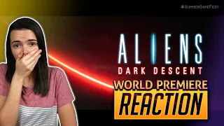 Alien Dark Descent - World Premiere TRAILER REACTION!