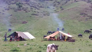 Organic Nepali Mountain Village Life in Nepal । Most Peaceful & Relaxation Village Life in Rain Time