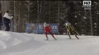 Fort Kent 2011 - Emil Hegle Svendsen vs Martin Fourcade Crazy Finish