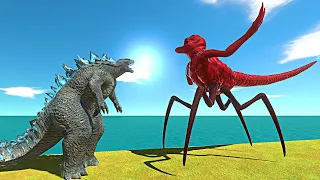 Godzillas vs Other Kaiju Monsters - Animal Revolt Battle Simulator