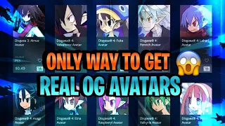 How to get OG PS4 Avatars (read desc)