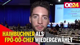 93,4%: Haimbuchner als FPÖ-OÖ-Chef wiedergewählt