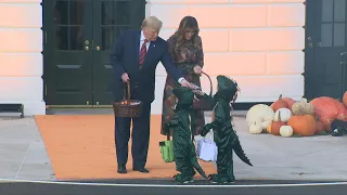 Donald Trump and First Lady host Halloween celebration at White House | AFP