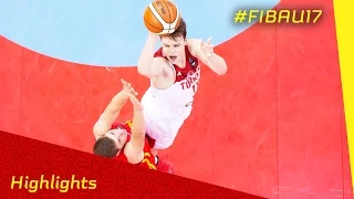 Turkey v Spain - Semi Final - Highlights - FIBA U17 World Championship 2016