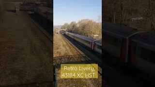 Cross Country HST, 43184 in Retro Livery #hst #retro #trains