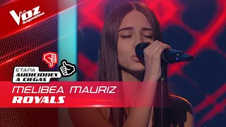 Melibea Mauriz - "Royals" - Audiciones a Ciegas - La Voz Argentina 2022