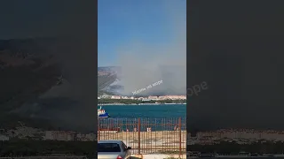 Страшный пожар в Геленджике