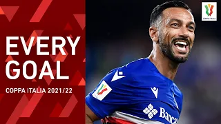 Quagliarella scores his 100th goal for Sampdoria! | EVERY Goal | Coppa Italia 2021/22