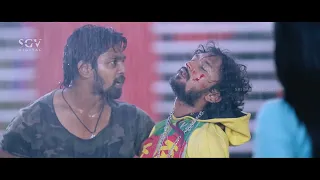 Rowdies Kidnaps Radhika Pandith Because of Dhruva Sarja | Bahaddur Kannada Movie Action Scene