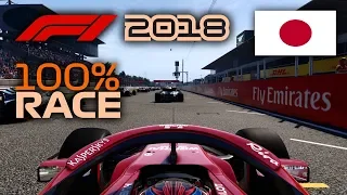 F1 2018  | Japanese Grand Prix: 100% Race with Kimi Räikkönen