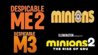 Evolution of DESPICABLE ME/MINIONS movie trailers (2010-2022)