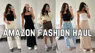 Amazon fall fashion haul! fall transition pieces