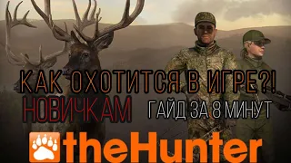 TheHunter Classic как охотиться новичкам! как начать охотиться!2022! как увеличить рюкзак до 20 кг