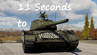 11-секундный обзор Т-44-100 #warthunder