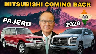 Mitsubishi Motors Coming Back to India with its All New 2024 Pajero and More Cars....