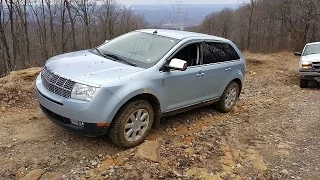 LINCOLN MKX (FORD EDGE) OFF ROAD WITH SUBARU OUTBACK