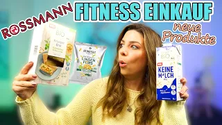 Ich teste leckere Neuheiten von ROSSMANN 😱| Fitness Food Haul