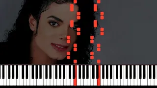 Michael Jackson   They Don't Care About Us  Piano Synthesia