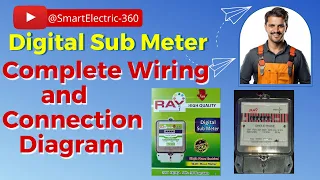 How to Install Energy Meter or Sub-Meter at Home | digital sub meter | how to install submeter