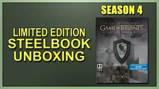 Game of Thrones: Season 4 Limited Edition Blu-ray SteelBook Unboxing