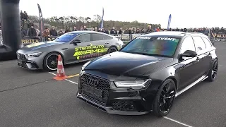 Audi RS6 C7 Avant C7 vs Mercedes-AMG GT63s 4-door Coupe 4MATIC+