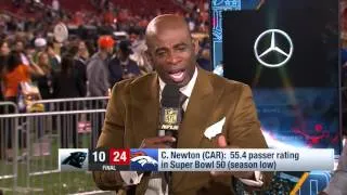 Deion Sanders On Cam Newton's Post Game Reaction, 'You Can't Do That'