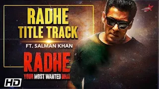 Radhe Title Track | Salman Fight Mashup | Radhe - Your Most Wanted Salman Bhai | Salman Khan & Disha