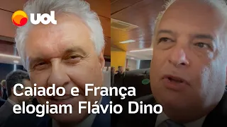 Posse de Dino: França e Caiado elogiam novo ministro: ‘Tem conteúdo e preparo’, diz governador