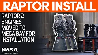 Raptor Engine Installation on Booster 7 Begins | Starship Boca Chica