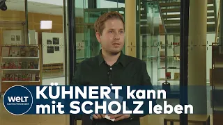 SPD-KANZLERKANDIDAT: Kühnert unterstützt Scholz und warnt vor destruktiver Kritik