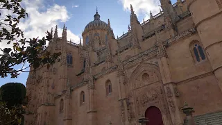 [ New Cathedral ( Catedral Nueva ) and Old Cathedral ] Salamanca, Spain