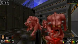 Hellebarde [Doom II w/ mods] Level 18 - Teleportation Center